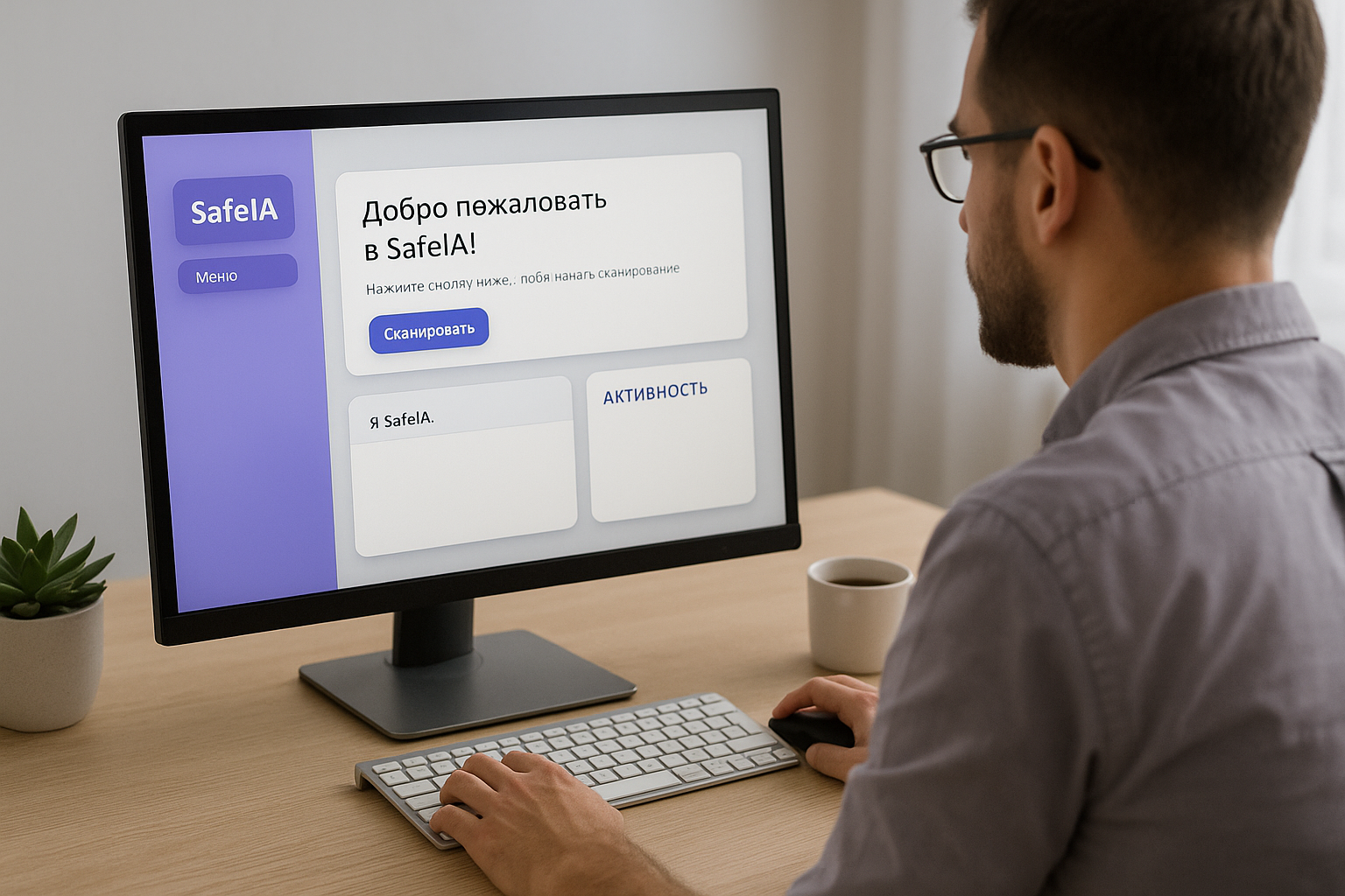 Схема работы SafeIA